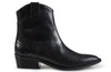 ALICE BLACK LEATHER COWBOY BOOTS