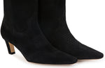 ARIANA BLACK SUEDE BOOTS